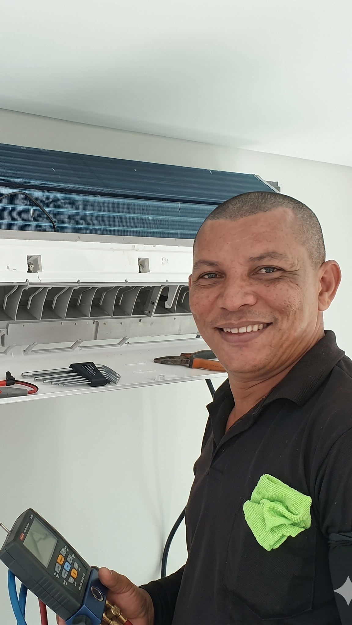 Antonio Francisco — o Tatu — técnico certificado NR-10 em Teresina